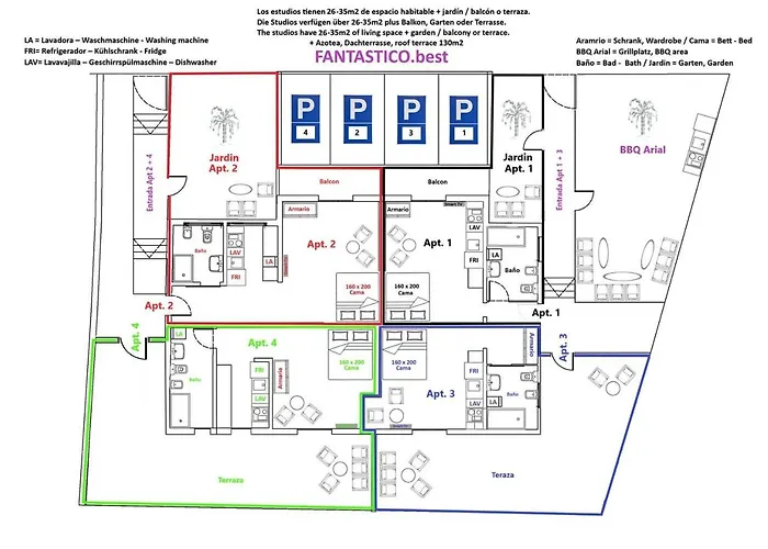 Fantastico 1 - Balcony, Free Parking, Air Conditioning, Free Netflix, Bbq *